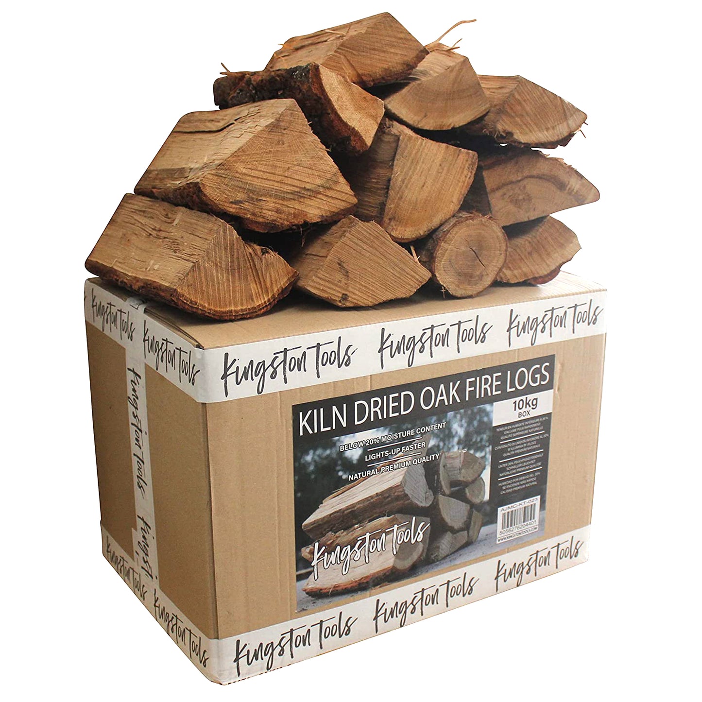 Wood Kiln Dried Firewood Fire Logs – 10kg Box
