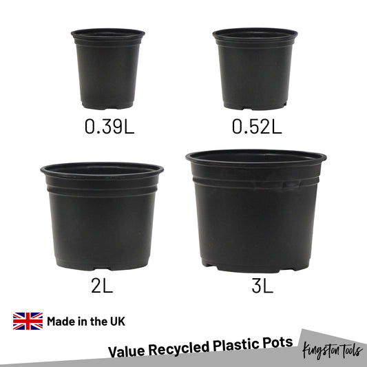 Thermo Formed Growing Pots - Recycled Plastic & Made in the UK