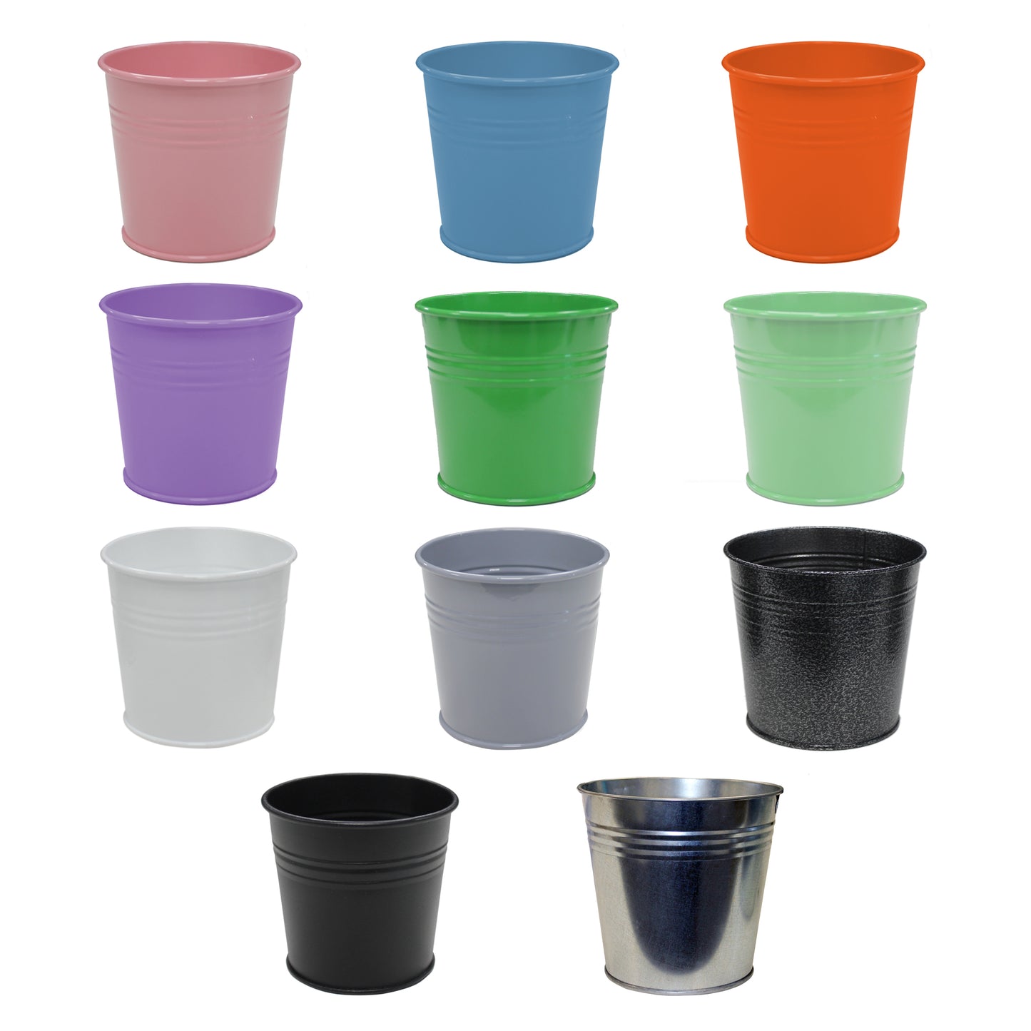 Garden Plant Pots and Planters - 11 Colours, 3 Sizes Available