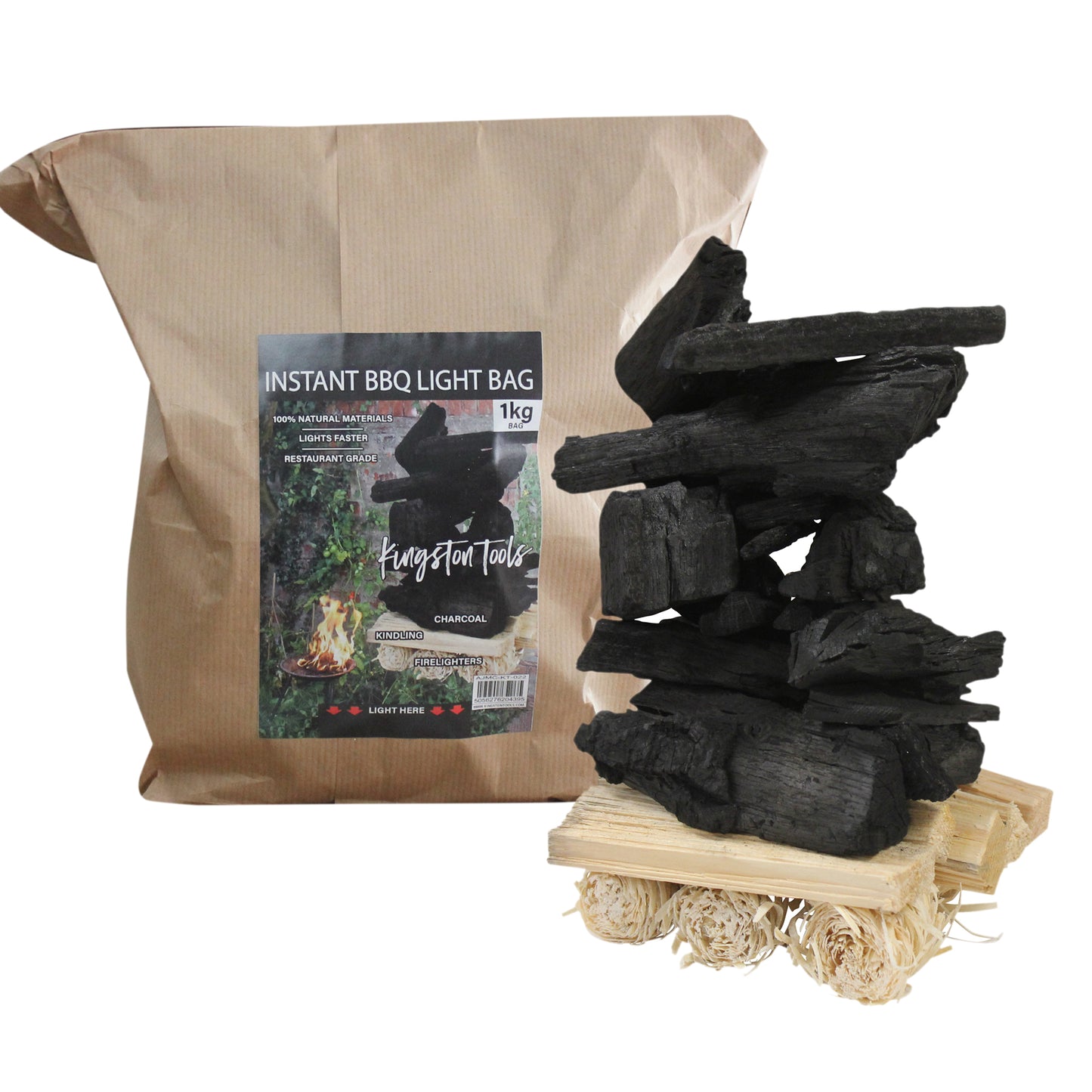 100% All-Natural Instant BBQ Light Bag – Bag of 1 Kg