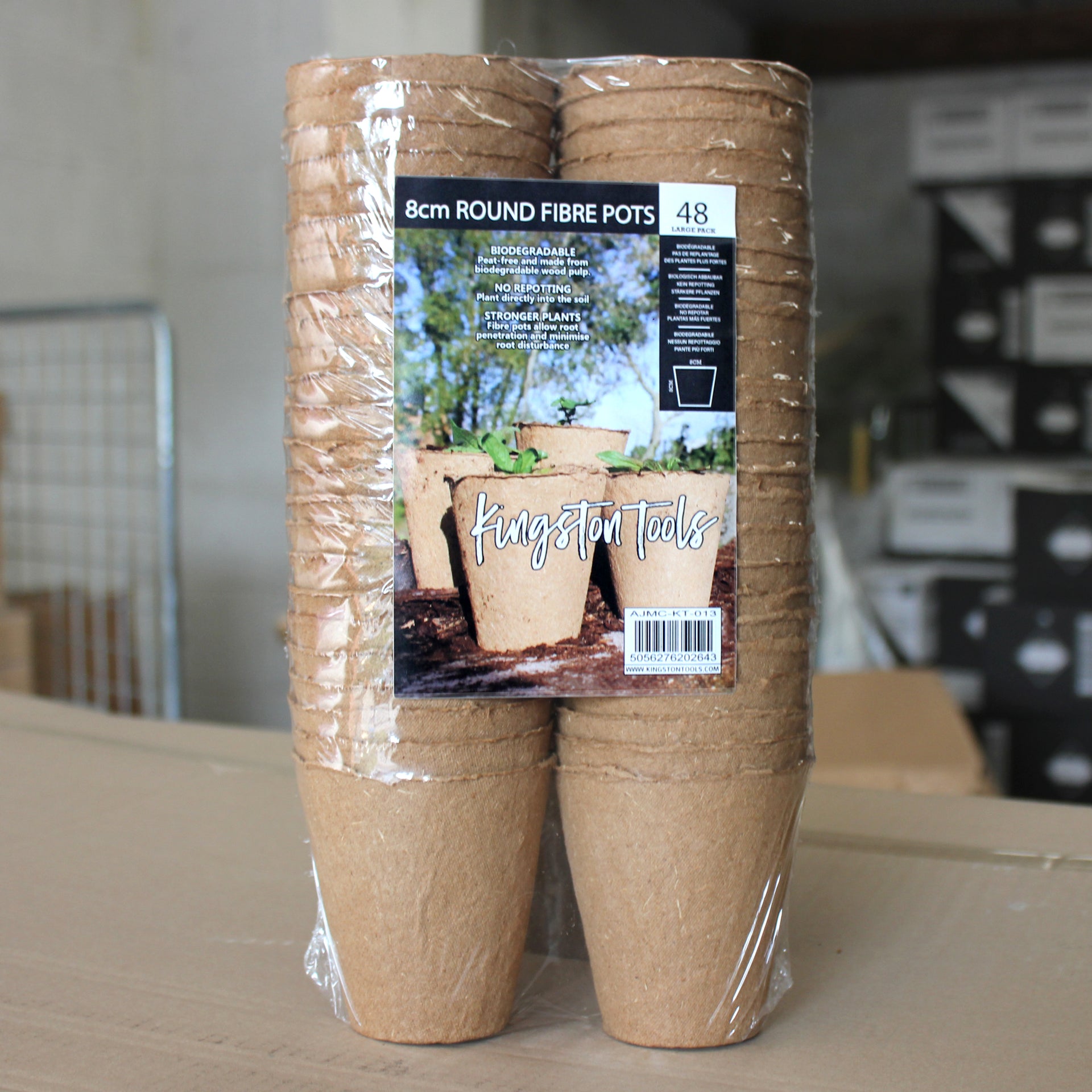 can fibre pots be planted 8cm Round Fibre Pots (48 and 96-pack) – Kingston Tools
