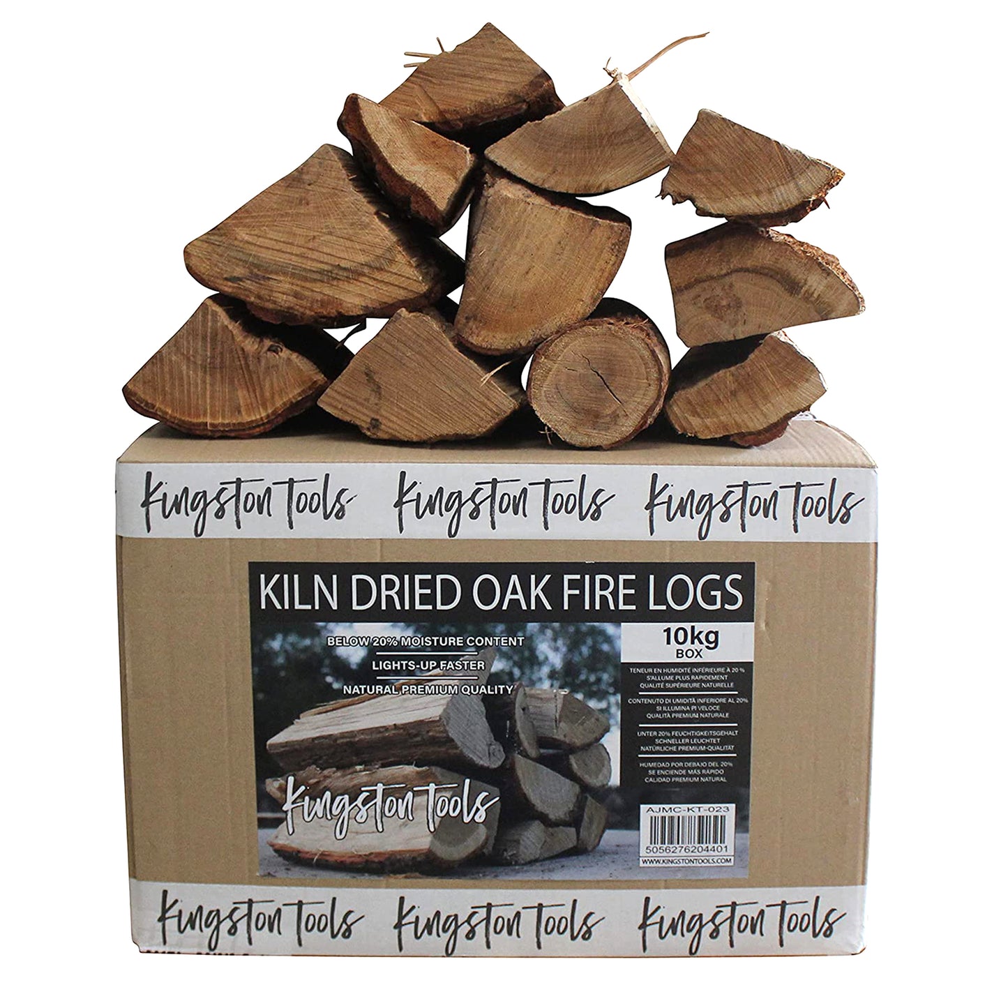Wood Kiln Dried Firewood Fire Logs – 10kg Box