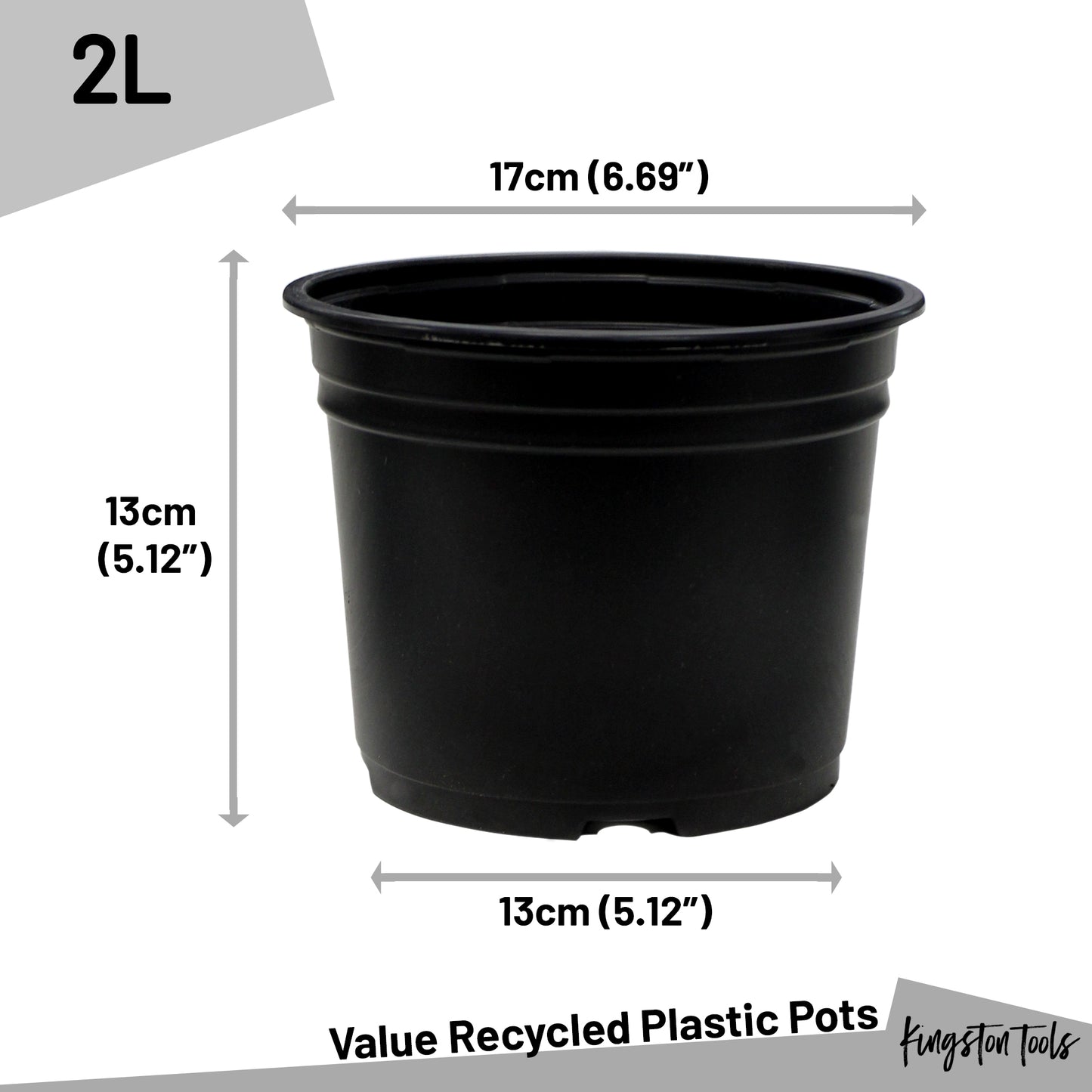 Thermo Formed Growing Pots - Recycled Plastic & Made in the UK